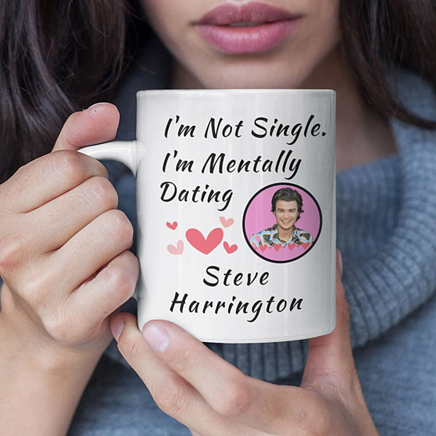 White Personalised Mug: Singles Day Gifts