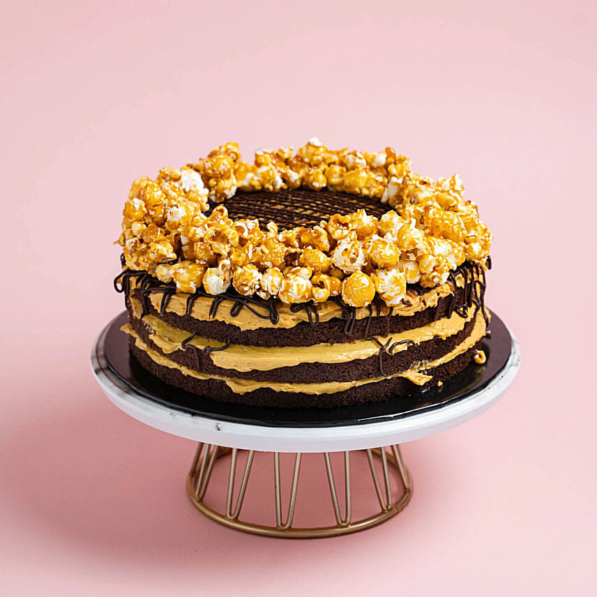 Salted Caramel Chocolate Popstar Cake: Anniversary Cakes 