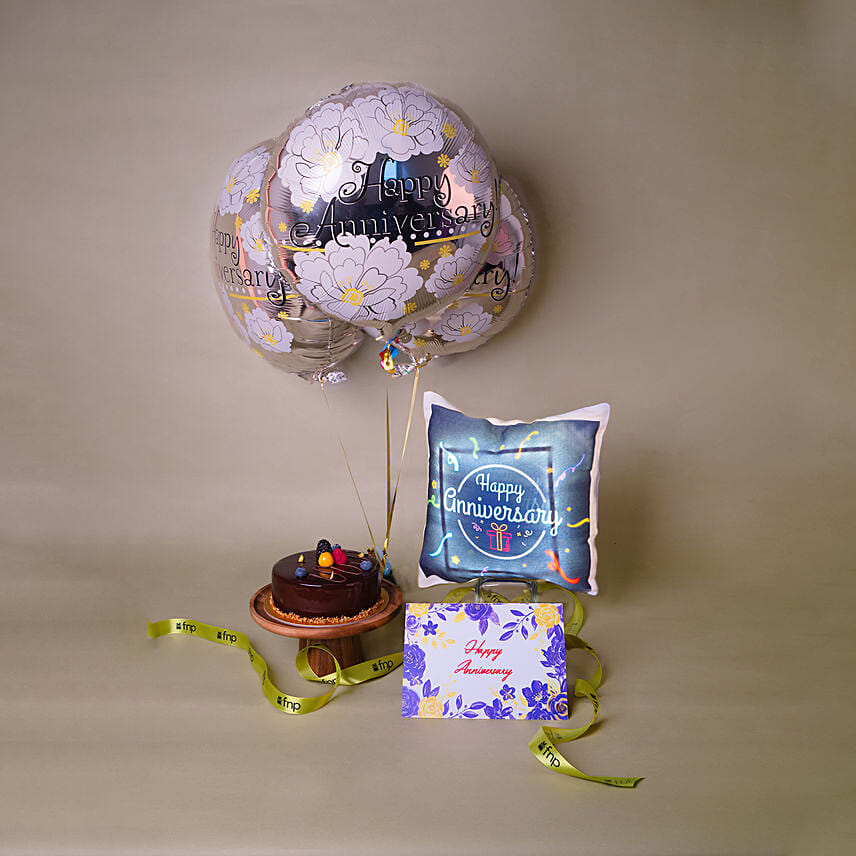 Anniversary Surprise Gift Arrangement: 