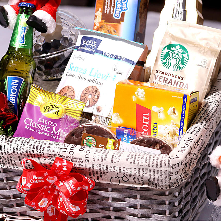 Online Starbucks Coffee And Snack Hamper Gift Delivery in UAE - FNP