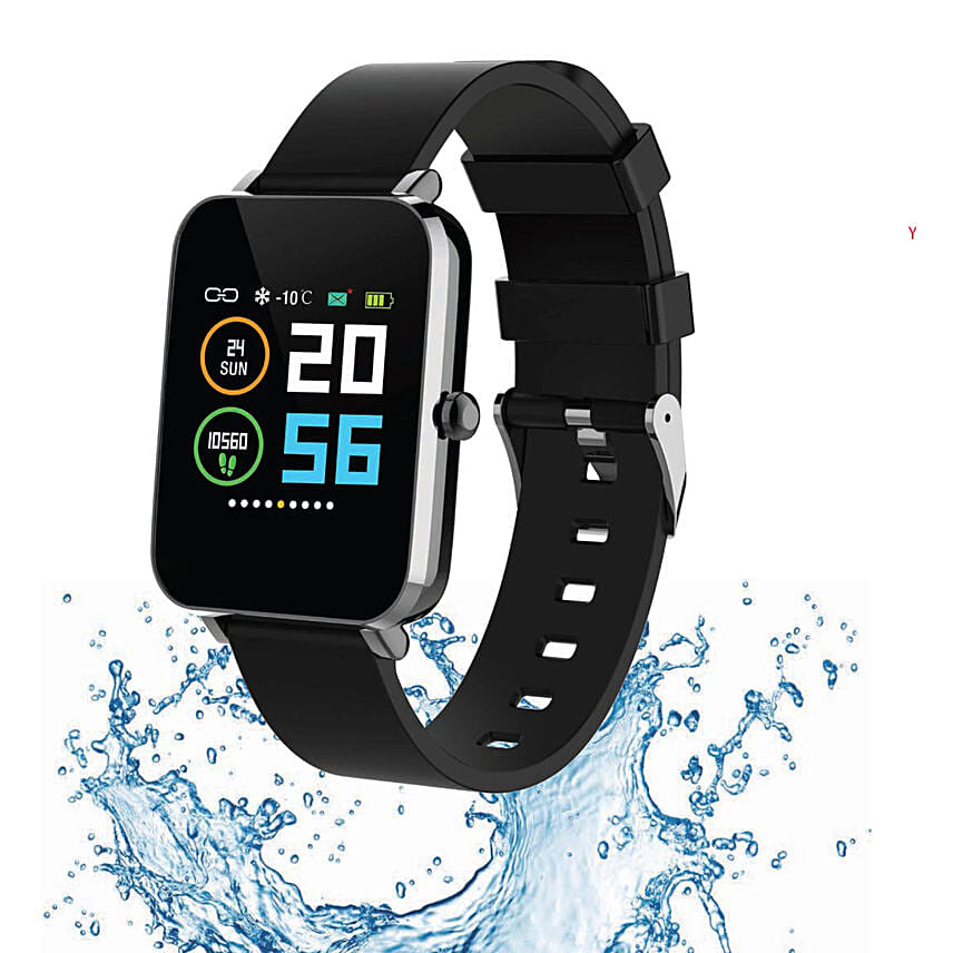 Online Stylish Fitness Tracker Black Gift Delivery in UAE - FNP