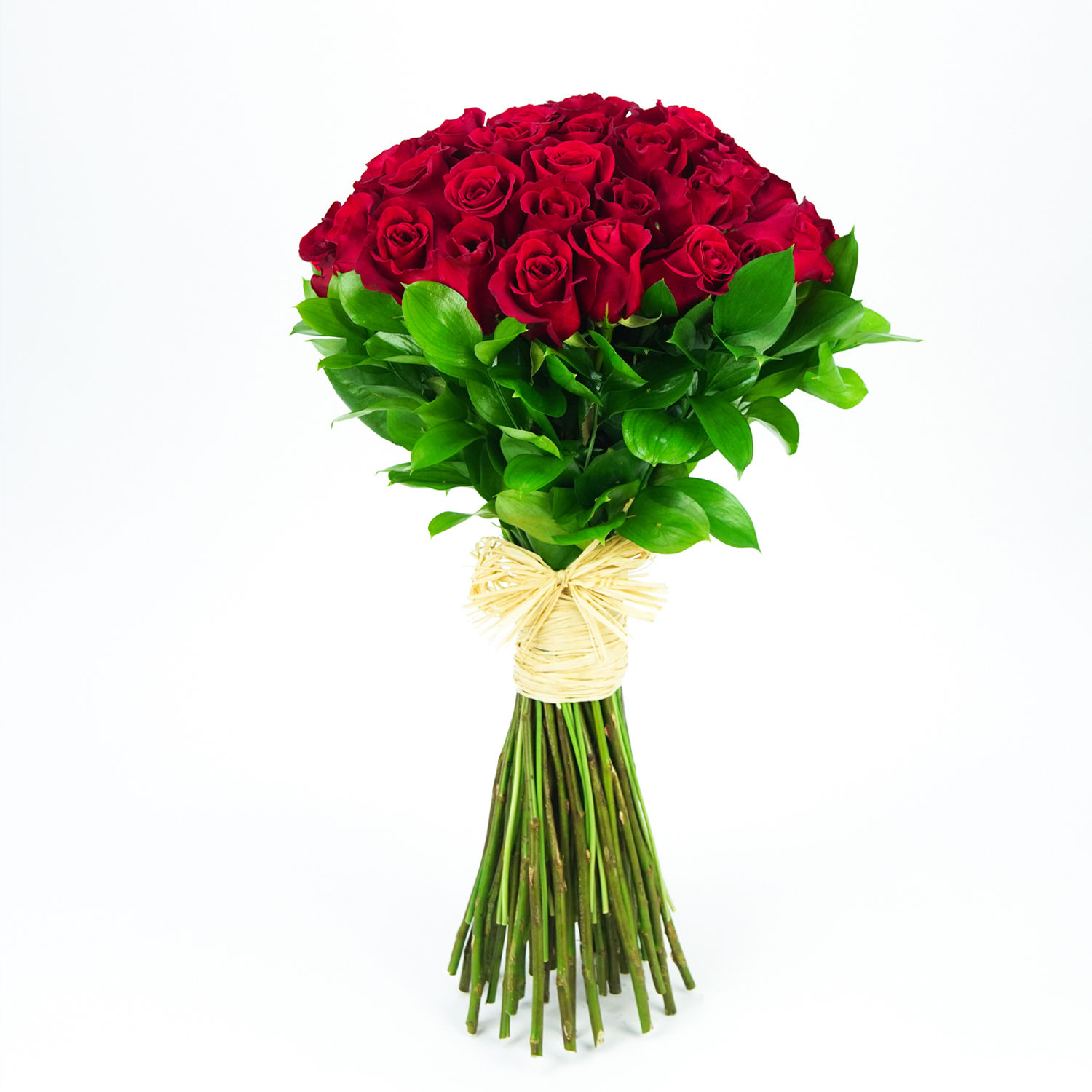 Online 50 Red Roses Posy Gift Delivery in UAE FNP